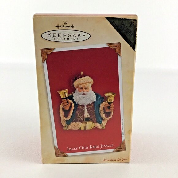Hallmark Keepsake Christmas Tree Ornament Jolly Old Kris Jingle New Vintage 2004 - Picture 1 of 6